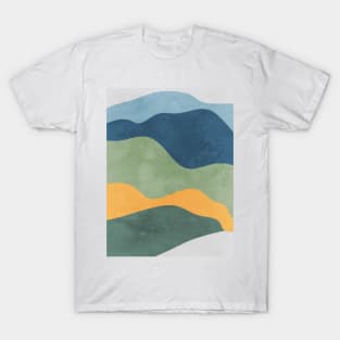 Abstract Colour Artwork T-Shirt